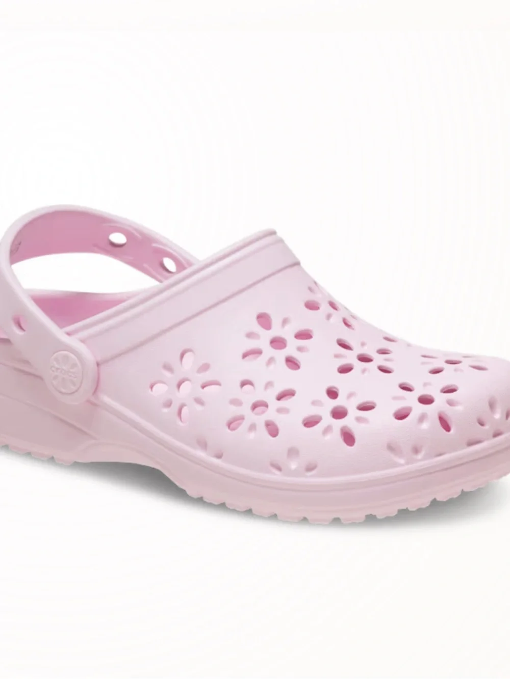 CROCS Kids Classic Clog Floral Cut Out